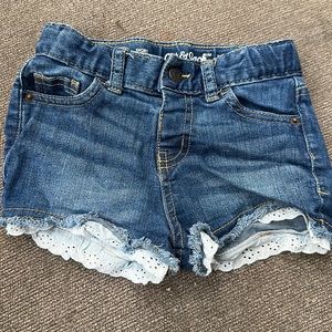Jean shorts 3t